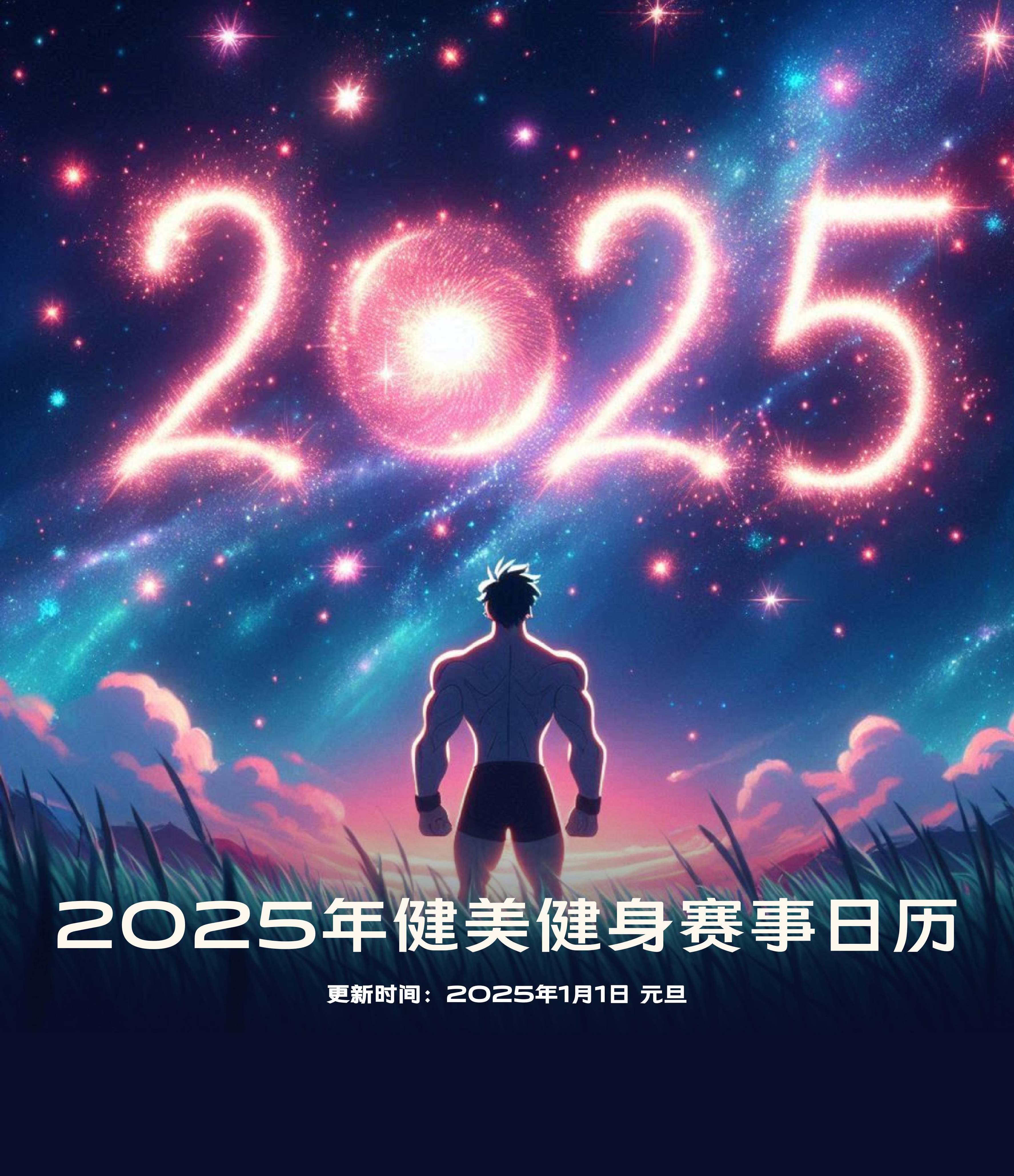 2025年全国健美赛事赛程日历,健美比赛时间表,健美比赛列表(2025年9月最新更新版)